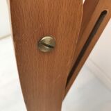 Pair vintage cannesy folding chairs