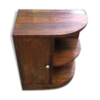 End of bedside sofa in rosewood veneer