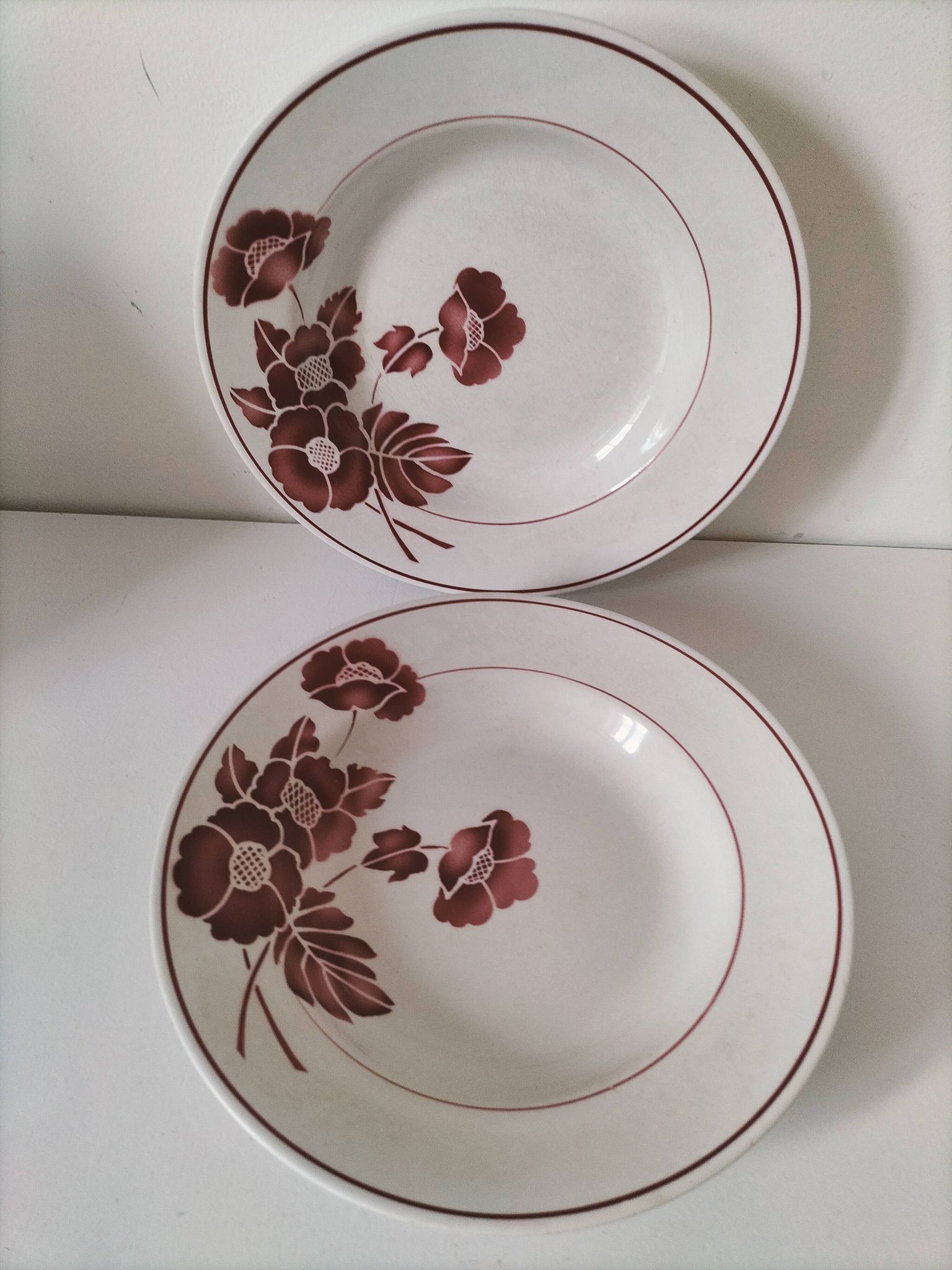 Duo d’assiettes creuses Hamage & Moulin des Loups Modèle 2508