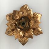 Applique Hollywood regency feuille de fleur