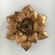 Applique Hollywood regency feuille de fleur