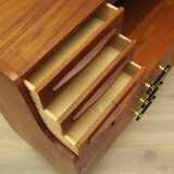 Teak secretary, Danish design, 1970s, production: Denmark