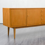 Very large vintage row, oak, restored, 250cm