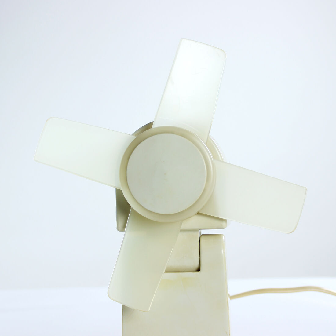 Vintage plastic fan, slovakia 1990s