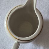 Cream jug half-porcelain Lunéville Keller and Guerin A586