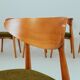 Wild green dining chairs light wood