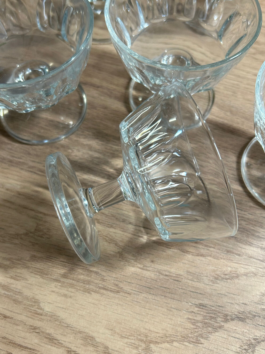 Vintage champagne dessert bowls (possible sale of 6)