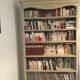 Solid wood bookcase