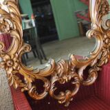 Large Syroco mirror, made in USA, 1960s