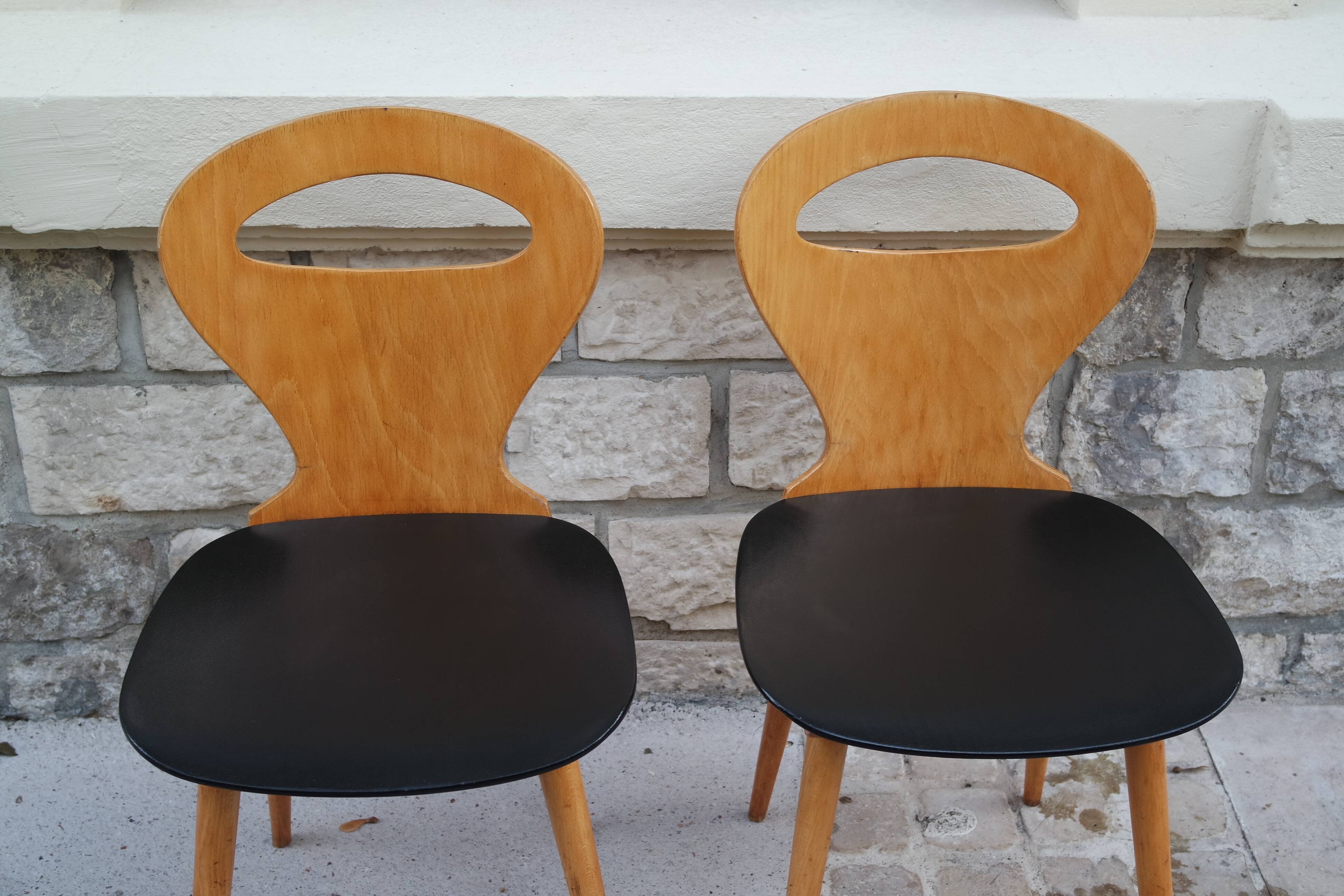 Baumann "fourmi" chairs