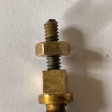 Set of 4 brass pull handles
