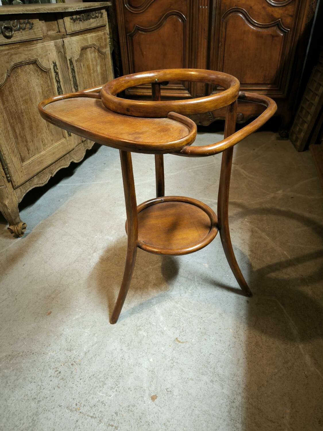 Tripod dressing table circa 1890