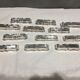 Lot of 12 silver metal knive holders