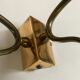 Brass wall lamp circa 1950