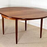 Round extending dining table by GPlan Fresco Collection 1960.