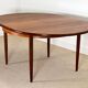 Table à manger ronde extensible de la collection Fresco de GPlan, 1960.