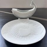Porcelain fish dish