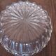 Serving dish in crystal for caviar