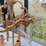 Louis XV style gilded bronze lantern