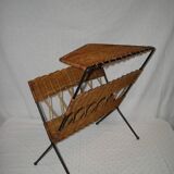 Magazine holder and tablet from the 50s