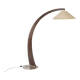 Natuzzi Salotti wooden floor lamp