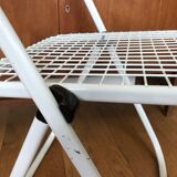 Metal folding chair by Talin Editions