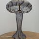Lampe champignon pâte de verre