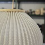 Suspension en plastique blanc Pearl Shade par Lars Schiøler 1960