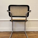 Cesca B64 Black Armchair by Marcel BREUER