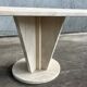 Table basse en travertin, vintage 1970