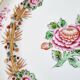 Porcelain plate from Limoges hand-decorated by A. Lanternier, from