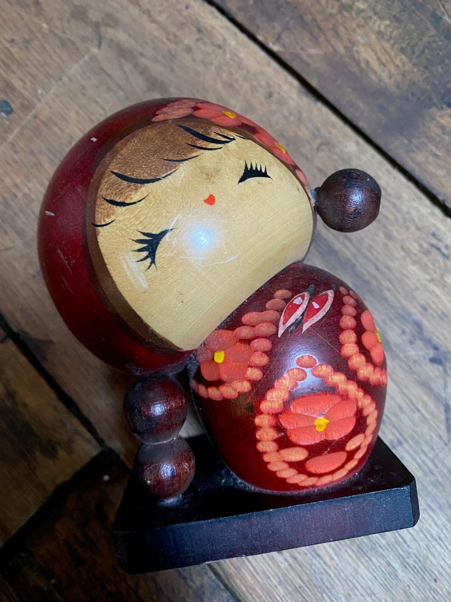 Kokeshi doll vintage Japan Chie Tamura
