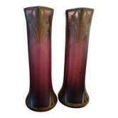 Paire de vases Art nouveau