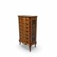 Wooden bedroom suite with inlays in mid-century Italian style, by Pacifici Prete, Rome.