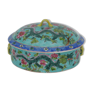 Écuelle à bouillon en porcelaine