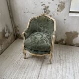 Louis XV shepherdess armchair