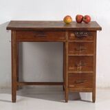 Bureau japonais ancien avec tiroirs – période Showa (c.1926-1970) #80