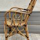 Vintage rattan peacock chair – 1970s