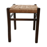 Mid-century german cord stool