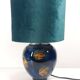 Lacquered ceramic lamp signed Grech
