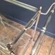 Antique trolley, vintage serving cart, drinks bar furniture.
