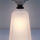 Lampe art déco opaline porcelaine