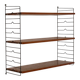 Swedish teak string shelf, 1960
