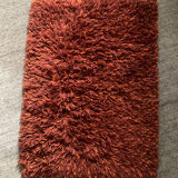 Vintage woven wool rug