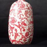 Glazed terracotta vase