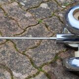 UFO pendant light, vintage, 3 globes, space age, 70s