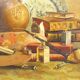 Nature morte peintre huile fin xixème
