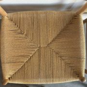 Ensemble de 6 chaises vintage en corde de papier Kurt Ostervig