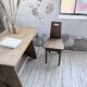 Brutalist office chair set from the 1950s.