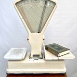 Antique double-sided scale grocery counter